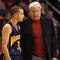 PHOENIX - OCTOBER 30:  Stephen Curry #30 of the Golden State Warriors talks with head coach Don Nelson during the NBA game against the Phoenix Suns at US Airways Center on October 30, 2009 in Phoenix, Arizona. The Suns defeated the Warriors 123-101.  NOTE TO USER: User expressly acknowledges and agrees that, by downloading and or using this photograph, User is consenting to the terms and conditions of the Getty Images License Agreement.  (Photo by Christian Petersen/Getty Images)