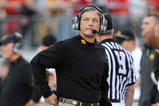 COLUMBUS, OH - NOVEMBER 14:  Head coach Kirk Ferentz of the Iowa Hawkeyes watches his team play the Ohio State Buckeyes at Ohio Stadium on November 14, 2009 in Columbus, Ohio.  (Photo by Jamie Sabau/Getty Images)