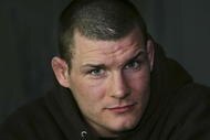 MANCHESTER, UNITED KINGDOM - APRIL 19:  British Ultimate Fighting Champion Michael Bisping poses for photographs before his fight against Australian Elvis Sinosic in the Ultimate Fighting Championship on 19 April, 2007, Manchester, England. Ultimate fighting, a mixture of martial arts is claimed to be one of the world's fastest growing sports and the largest championship in Britain is to be staged at Manchester's MEN arena on 21st April.  (Photo by Christopher Furlong/Getty Images)