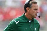 MADISON, WI - SEPTEMBER 26:  Head coach Mark Dantonio of the Michigan State Spartans watches as his team takes on the Wisconsin Badgers on September 26, 2009 at Camp Randall Stadium in Madison, Wisconsin. (Photo by Jonathan Daniel/Getty Images)