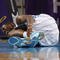 NEW ORLEANS - NOVEMBER 13:  Chris Paul #3 of the New Orleans Hornets lies on the court in pain during the game against the Portland Trail Blazers at New Orleans Arena on November 13, 2009 in New Orleans, Louisiana.  NOTE TO USER: User expressly acknowledges and agrees that, by downloading and or using this photograph, User is consenting to the terms and conditions of the Getty Images License Agreement. (Photo by Chris Graythen/Getty Images)