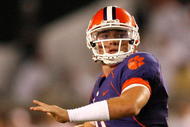 ATLANTA - SEPTEMBER 10:  Quarterback Kyle Parker #11 of the Clemson Tigers against the Georgia Tech Yellow Jackets at Bobby Dodd Stadium on September 10, 2009 in Atlanta, Georgia.  (Photo by Kevin C. Cox/Getty Images)
