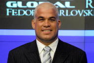NEW YORK - JANUARY 20:  MMA fighter and former UFC light heavyweight champion Tito Ortiz rings the NASDAQ opening bell at NASDAQ in Times Square on January 20, 2009 in New York City.  (Photo by Joe Corrigan/Getty Images)