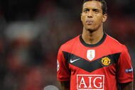 MANCHESTER, ENGLAND - NOVEMBER 03:  Nani of Manchester United looks on prior to the UEFA Champions League Group B match between Manchester United and CSKA Moscow at Old Trafford on November 3, 2009 in Manchester, England.  (Photo by Michael Regan/Getty Images)