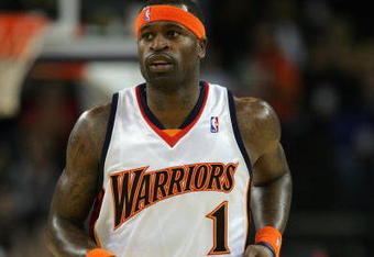 OAKLAND, CA - NOVEMBER 06:  Stephen Jackson #1 of the Golden State Warriors runs down court during their game against the Los Angeles Clippers at Oracle Arena on November 6, 2009 in Oakland, California.  (Photo by Ezra Shaw/Getty Images)