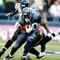 SEATTLE , WA - OCTOBER 11:  Justin Forsett #20 of the Seattle Seahawks runs with the ball against the Jacksonville Jaguars at Qwest Field on October 11, 2009 in Seattle, Washington.  (Photo by Jonathan Ferrey/Getty Images)