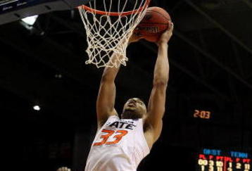 DAYTON, OH - MARCH 20: Marshall Moses #33 of the Oklahoma State Cowboys dunks the ball against the Tennessee Volunteers during the first round of the NCAA Division I Men's Basketball Tournament at the University of Dayton Arena on March 20, 2009 in Dayton, Ohio.  (Photo by Andy Lyons/Getty Images)
