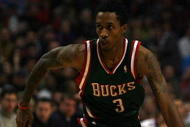 CHICAGO - NOVEMBER 03: Brandon Jennings #3 of the Milwaukee Bucks brings the ball upcourt against the Chicago Bulls at the United Center on November 3, 2009 in Chicago, Illinois. The Bulls defeated the Bucks 83-81. (Photo by Jonathan Daniel/Getty Images)