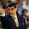 DETROIT - APRIL 04:  Head coach Jay Wright of the Villanova Wildcats reacts from the sideline while taking on the North Carolina Tar Heels during the National Semifinal game of the NCAA Division I Men's Basketball Championship at Ford Field on April 4, 2009 in Detroit, Michigan.  (Photo by Streeter Lecka/Getty Images)
