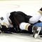 PITTSBURGH, PA - NOVEMBER 16:  Teemu Selanne #8 of the Anaheim Ducks is tripped up against the Pittsburgh Penguins in the second period at Mellon Arena on November 16, 2009 in Pittsburgh, Pennsylvania.  (Photo by Justin K. Aller/Getty Images)