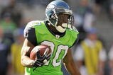 SEATTLE - SEPTEMBER 27: Justin Forsett #20 of the Seattle Seahawks carries the ball during the game against the Chicago Bears on September 27, 2009 at Qwest Field in Seattle, Washington. The Bears defeated the Seahawks 25-19. (Photo by Otto Greule Jr/Getty Images)  