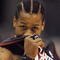 8 Jun 2001:  Allen Iverson #3 of the Philadelphia 76ers wipes his face during Game 2 of the NBA Finals against the Los Angeles Lakers at the Staples Center in Los Angeles, California.  DIGITAL IMAGE Mandatory Credit: Otto Greule/ALLSPORT  NOTE TO USER: It is expressly understood that the only rights Allsport are offering to license in this Photograph are one-time, non-exclusive editorial rights. No advertising or commercial uses of any kind may be made of Allsport photos.  User acknowledges that it is aware that Allsport is an editorial sports agency and that NO RELEASES OF ANY TYPE ARE OBTAINED from the subjects contained in the photographs.