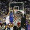 SAN ANTONIO - APRIL 07: Mario Chalmers #15 of the Kansas Jayhawks shoots and makes a three-pointer to tie the game to send it into overtime against the Memphis Tigers during the 2008 NCAA Men's National Championship game at the Alamodome on April 7, 2008 in San Antonio, Texas. (Photo by Streeter Lecka/Getty Images)