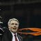 1 Apr 2002:  Coach Gary Williams of Maryland hoists the net in celebration following Maryland's victory in the Men's NCAA National Championship game at the Georgia Dome in Atlanta, Georgia.  Mandatory Credit: Jamie Squire/ESPN/Getty Images. Digital Image.
