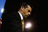 BURNLEY, ENGLAND - OCTOBER 31:  Phil Brown, manager of Hull City walks off after the Barclays Premier League match between Burnley and Hull City at Turf Moor on October 31, 2009 in Burnley, England.  (Photo by Matthew Lewis/Getty Images)