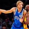 LOS ANGELES, CA - OCTOBER 30:  Dirk Nowitzki #41 of the Dallas Mavericks drives against Lamar Odom #7 of the Los Angeles Lakers during the NBA basketball game at Staples Center on October 30, 2009 in Los Angeles, California.  NOTE TO USER: User expressly acknowledges and agrees that, by downloading and/or using this Photograph, user is consenting to the terms and conditions of the Getty Images License Agreement.  (Photo by Kevork Djansezian/Getty Images)
