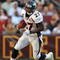 LANDOVER, MD - NOVEMBER 15:  Knowshon Moreno #27 of the Denver Broncos runs the ball during the gamethe Washington Redskins at FedExField on November 15, 2009 in Landover, Maryland. The Redskins won 27-17. (Photo by Larry French/Getty Images)