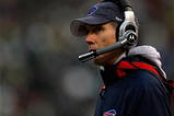 EAST RUTHERFORD, NJ - OCTOBER 18:  Head coach Dick Jauron of the Buffalo Bills watches his team during the game against the New York Jets on October 18, 2009 at Giants Stadium in East Rutherford, New Jersey.  (Photo by Jared Wickerham/Getty Images)