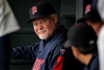 DENVER - MAY 16:  Manager Ron Gardenhire #35 of the Minnesota Twins directs his team against the Colorado Rockies during Interleague MLB action at Coors Field on May 16, 2008 in Denver, Colorado. The Twins defeated the Rockies 4-2.  (Photo by Doug Pensinger/Getty Images)