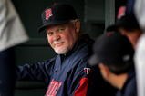 DENVER - MAY 16:  Manager Ron Gardenhire #35 of the Minnesota Twins directs his team against the Colorado Rockies during Interleague MLB action at Coors Field on May 16, 2008 in Denver, Colorado. The Twins defeated the Rockies 4-2.  (Photo by Doug Pensinger/Getty Images)