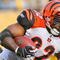 PITTSBURGH - NOVEMBER 15: Cedric Benson #32  of the Cincinnati Bengals runs against the Pittsburgh Steelers at Heinz Field on November 15, 2009 in Pittsburgh, Pennsylvania. The Bengals won 18-12.  (Photo by Rick Stewart/Getty Images)
