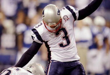 INDIANAPOLIS - NOVEMBER 15:  Stephen Gostkowski #3 of the New England Patriots kicks for an extra point during the first half of the game against the Indianapolis Colts at Lucas Oil Stadium on November 15, 2009 in Indianapolis, Indiana.  (Photo by Andy Lyons/Getty Images)