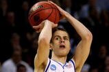 BOSTON - MARCH 26:  Jon Scheyer #30 of the Duke Blue Devils puts up a shot against the Villanova Wildcats during the NCAA Men's Basketball Tournament East Regionals at TD Banknorth Garden on March 26, 2009 in Boston, Massachusetts.  (Photo by Elsa/Getty Images)