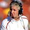 LOS ANGELES, CA - NOVEMBER 14:  Head Coach Pete Carroll of the USC Trojans questions a non-fumble call in the game against the Stanford Cardinal during the second half at the Los Angeles Memorial Coliseum on November 14, 2009 in Los Angeles, California.  Stanford won 55-21.  (Photo by Harry How/Getty Images)