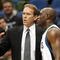 MINNEAPOLIS, MN - OCTOBER 28: Head coach Kurt Rambis of the Minnesota Timberwolves talks with player Damien Wilkins #3 during their home-opener game against the New Jersey Nets at the Target Center on October 28, 2009 in Minneapolis, Minnesota. (Photo by Genevieve Ross/Getty Images)