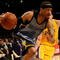 LOS ANGELES, CA - NOVEMBER 06:  Allen Iverson #3 of the Memphis Grizzlies drives against the Los Angeles Lakers on November 6, 2009 at Staples Center in Los Angeles, California. The Lakers won 114-98. NOTE TO USER: User expressly acknowledges and agrees that, by downloading and/or using this Photograph, user is consenting to the terms and conditions of the Getty Images License Agreement.  (Photo by Stephen Dunn/Getty Images)