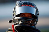 FORT WORTH, TX - NOVEMBER 06:  Brad Keselowski, driver of the #12 Penske Dodge, stands on pit road during qualifying for the NASCAR Sprint Cup Series Dickies 500 at Texas Motor Speedway on November 6, 2009 in Fort Worth, Texas.  (Photo by Jonathan Ferrey/Getty Images for NASCAR)