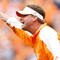 KNOXVILLE, TN - OCTOBER 10: Lane Kiffin the Head Coach of the Tennessee Volunteers is pictured during the SEC game against the Georgia Bulldogs at Neyland Stadium on October 10, 2009 in Knoxville, Tennessee. (Photo by Andy Lyons/Getty Images)