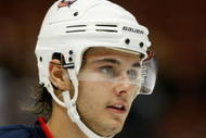 ANAHEIM, CA - OCTOBER 24:  Nikita Filatov #28 of the Columbus Blue Jackets looks on against the Anaheim Ducks at the Honda Center on October 24, 2009 in Anaheim, California.  (Photo by Jeff Gross/Getty Images)