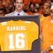 KNOXVILLE, TN - OCTOBER 29:  Former Tennesse quarterback Peyton Manning and current quarterback for the Indianapolis Colts is honored alongside his former college coach Phillip Fulmer before the start of the game against the South Carolina Gamecocks on October 29, 2005 at Neyland Stadium in Knoxville, Tennessee.  (Photo by Streeter Lecka/Getty Images)