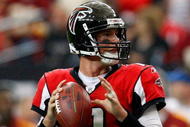ATLANTA - NOVEMBER 08:  Quarterback Matt Ryan #2 of the Atlanta Falcons against the Washington Redskins at Georgia Dome on November 8, 2009 in Atlanta, Georgia.  (Photo by Kevin C. Cox/Getty Images)