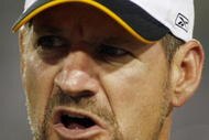 JACKSONVILLE, FL - SEPTEMBER 18:  Head coach Bill Cowher of the Pittsburgh Steelers reacts after a play in the fourth quarter against the Jacksonville Jaguars at Alltel Stadium on September 18, 2006 in Jacksonville, Florida. The Jaguars defeated the Steelers 9-0.  (Photo by Marc Serota/Getty Images)
