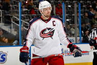 ATLANTA - NOVEMBER 05:  Rick Nash #61 of the Columbus Blue Jackets against the Atlanta Thrashers at Philips Arena on November 5, 2009 in Atlanta, Georgia.  (Photo by Kevin C. Cox/Getty Images)