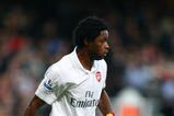LONDON, ENGLAND - OCTOBER 25:  Alexandre Song of Arsenal in action during the Barclays Premier League match between West Ham United and Arsenal at Boleyn Ground on October 25, 2009 in London, England.  (Photo by Phil Cole/Getty Images)