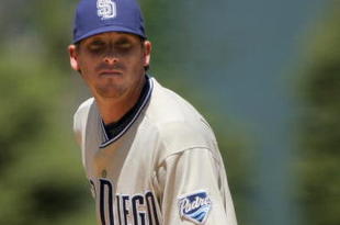 DENVER - APRIL 29: Starting pitcher Kevin Correia #29 of the San Diego Padres delivers against the Colorado Rockies during MLB action at Coors Field on April 29, 2009 in Denver, Colorado. Correia collected the loss as the Rockies defeated the Padres 7-5. (Photo by Doug Pensinger/Getty Images)