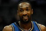 DALLAS - OCTOBER 27:  Gilbert Arenas #0 of the Washington Wizards on October 27, 2009 at American Airlines Center in Dallas, Texas.  NOTE TO USER: User expressly acknowledges and agrees that, by downloading and/or using this Photograph, user is consenting to the terms and conditions of the Getty Images License Agreement.  (Photo by Ronald Martinez/Getty Images)