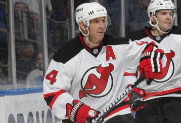 UNIONDALE, NY - SEPTEMBER 23:  Brendan Shanahan #14 of the New Jersey Devils skates against the New York Islanders during preseason action at the Nassau Veterans Memorial Coliseum on September 23, 2009 in Uniondale, New York.  (Photo by Bruce Bennett/Getty Images)