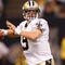 NEW ORLEANS - OCTOBER 04:  Drew Brees #9 of the New Orleans Saints looks to pass the ball during the game against the New York Jets at the Louisana Superdome on October 4, 2009 in New Orleans, Louisiana.  (Photo by Chris Graythen/Getty Images)