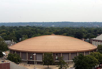 WEST LAFAYETTE, IN - SEPTEMBER 20: A general view of Mackey Arena on September 20, 2008 in West Lafayette, Indiana.  (Photo by Ronald Martinez/Getty Images)