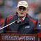 ORCHARD PARK, NY - SEPTEMBER 21: Owner Ralph Wilson of the Buffalo Bills speaks during a ceremony adding Bruce Smith's name to the Ralph Wilson Stadium Wall of Fame at halftime of the game against the Oakland Raiders on September 21, 2008 at Ralph Wilson Stadium in Orchard Park, New York. Buffalo won 24-23. (Photo by Rick Stewart/Getty Images)