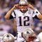 INDIANAPOLIS - NOVEMBER 15: Quarterback Tom Brady #12 of the New England Patriots calls a play in the fourth quarter of the game against the Indianapolis Colts at Lucas Oil Stadium on November 15, 2009 in Indianapolis, Indiana. The Colts won the game 35-34. (Photo by Jamie Squire/Getty Images)