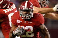 TUSCALOOSA, AL - NOVEMBER 07:  Mark Ingram #22 of the Alabama Crimson Tide against the Louisiana State University Tigers at Bryant-Denny Stadium on November 7, 2009 in Tuscaloosa, Alabama.  (Photo by Kevin C. Cox/Getty Images)