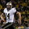 EUGENE, OR - SEPTEMBER 12:  Quarterback Joey Elliott #14 of the Purdue Boilermakers runs the ball against the Oregon Ducks at Autzen Stadium on September 12, 2009 in Eugene, Oregon.  (Photo by Jonathan Ferrey/Getty Images)