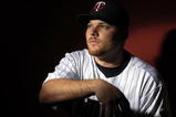 FORT MYERS, FL - FEBRUARY 25:  Jason Kubel of the Minnesota Twins poses for a photo during spring training media day February 25, 2008 at the Lee County Sports Complex in Fort Myers, Florida.  (Photo by Marc Serota/Getty Images)