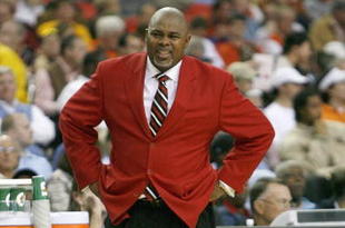 ATLANTA - MARCH 12:  Head coach Sidney Lowe of the North Carolina State Wolfpack watches the action against the Maryland Terrapins during day one of the 2009 ACC Men's Basketball Tournament on March 12, 2009 at the Georgia Dome in Atlanta, Georgia.  (Photo by Kevin C. Cox/Getty Images)