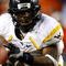 AUBURN, AL - SEPTEMBER 19:  Jock Sanders #9 of the West Virginia Mountaineers against the Auburn Tigers at Jordan-Hare Stadium on September 19, 2009 in Auburn, Alabama.  (Photo by Kevin C. Cox/Getty Images)